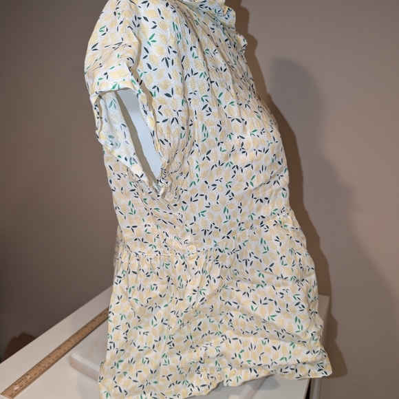 Lemon Print Women's Top - Picture 4 of 5